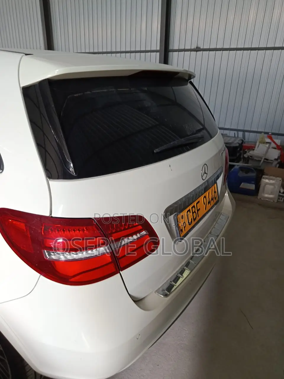Mercedes-Benz B-Class Base B 250e 2016 White