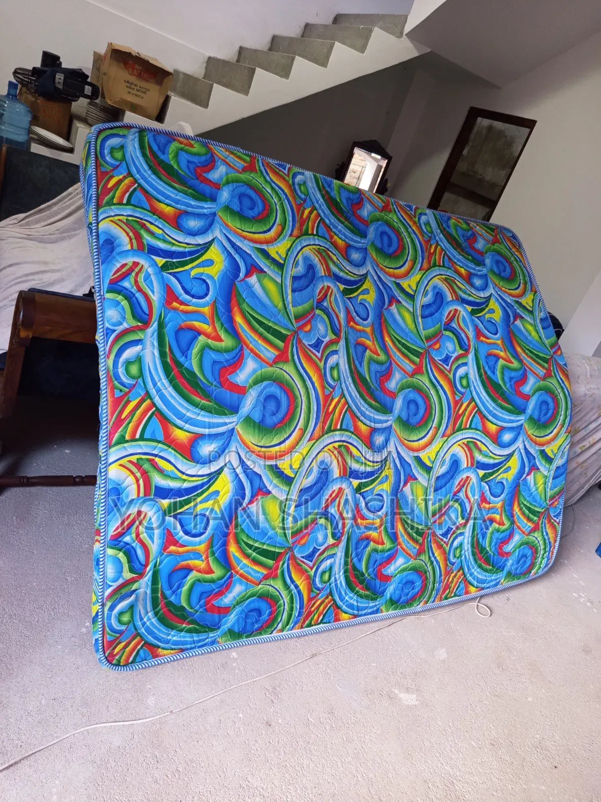 ​Wooden Double Bed With Mattress for Sale