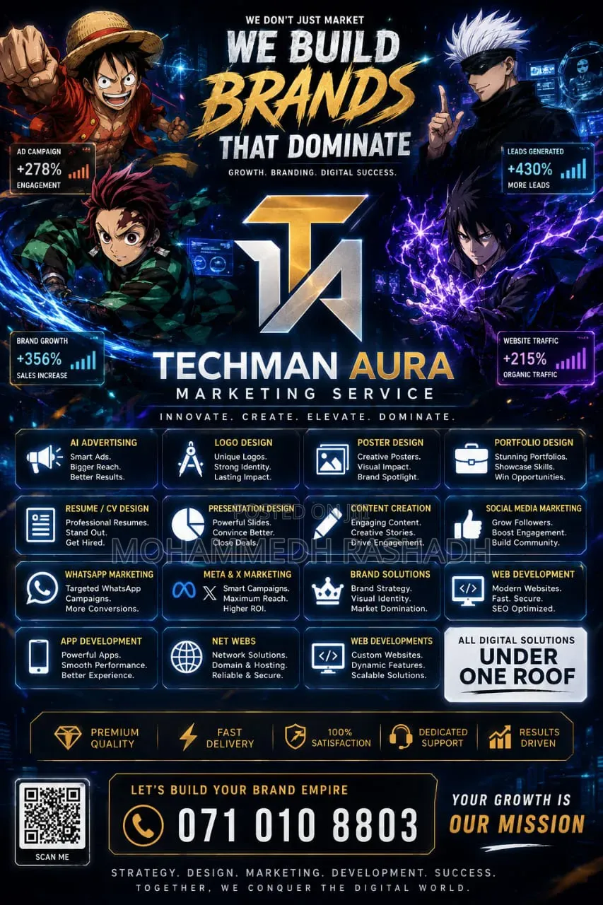 Teach Man Aura Marketing Service