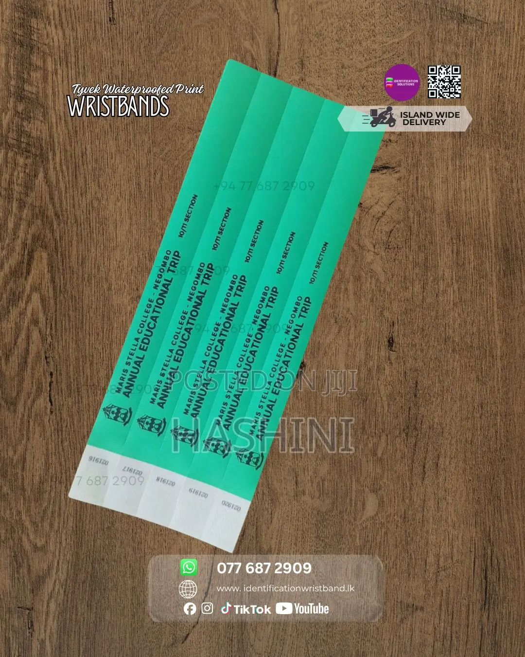 Waterproof Tyvek Printed