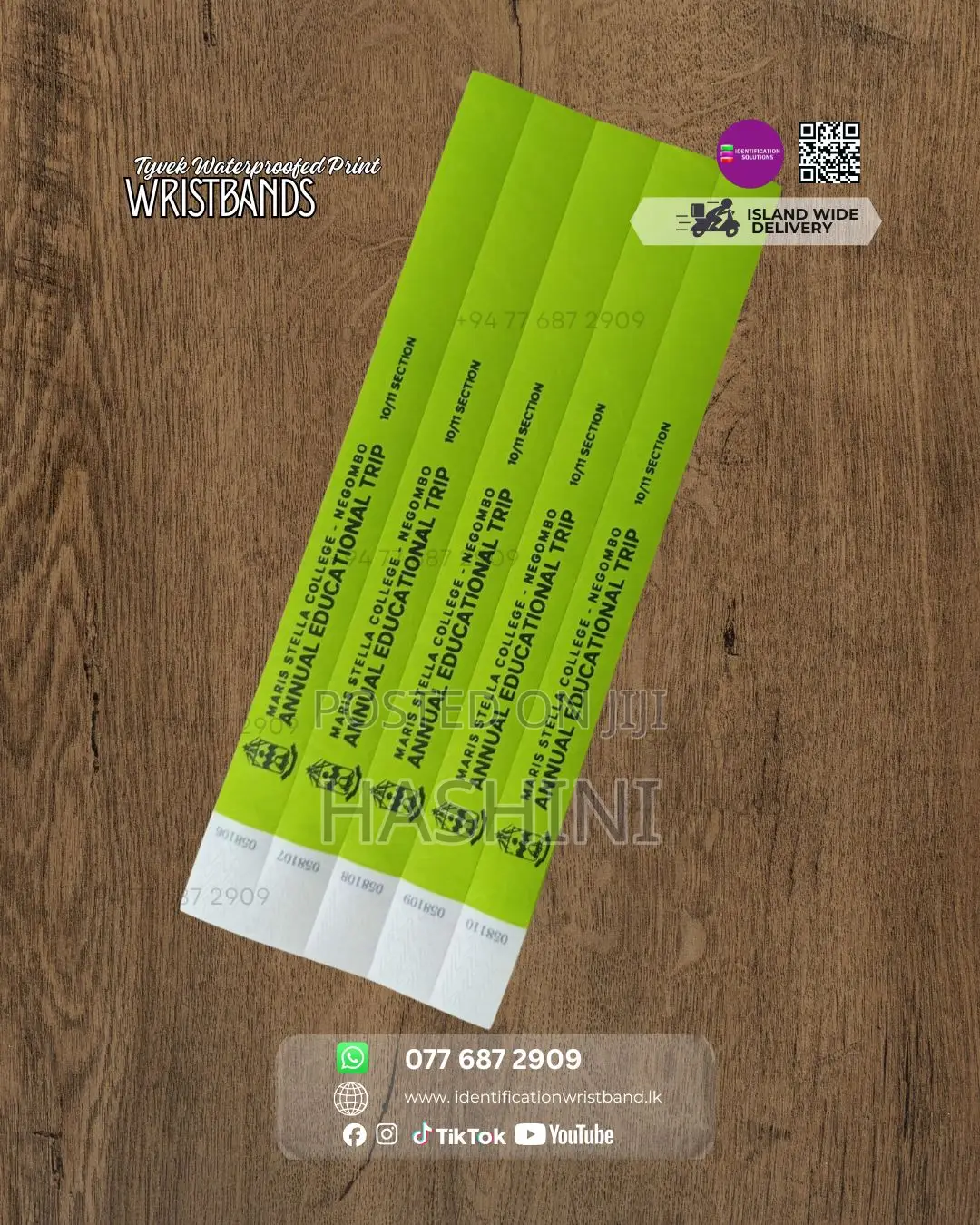 Waterproof Tyvek Printed