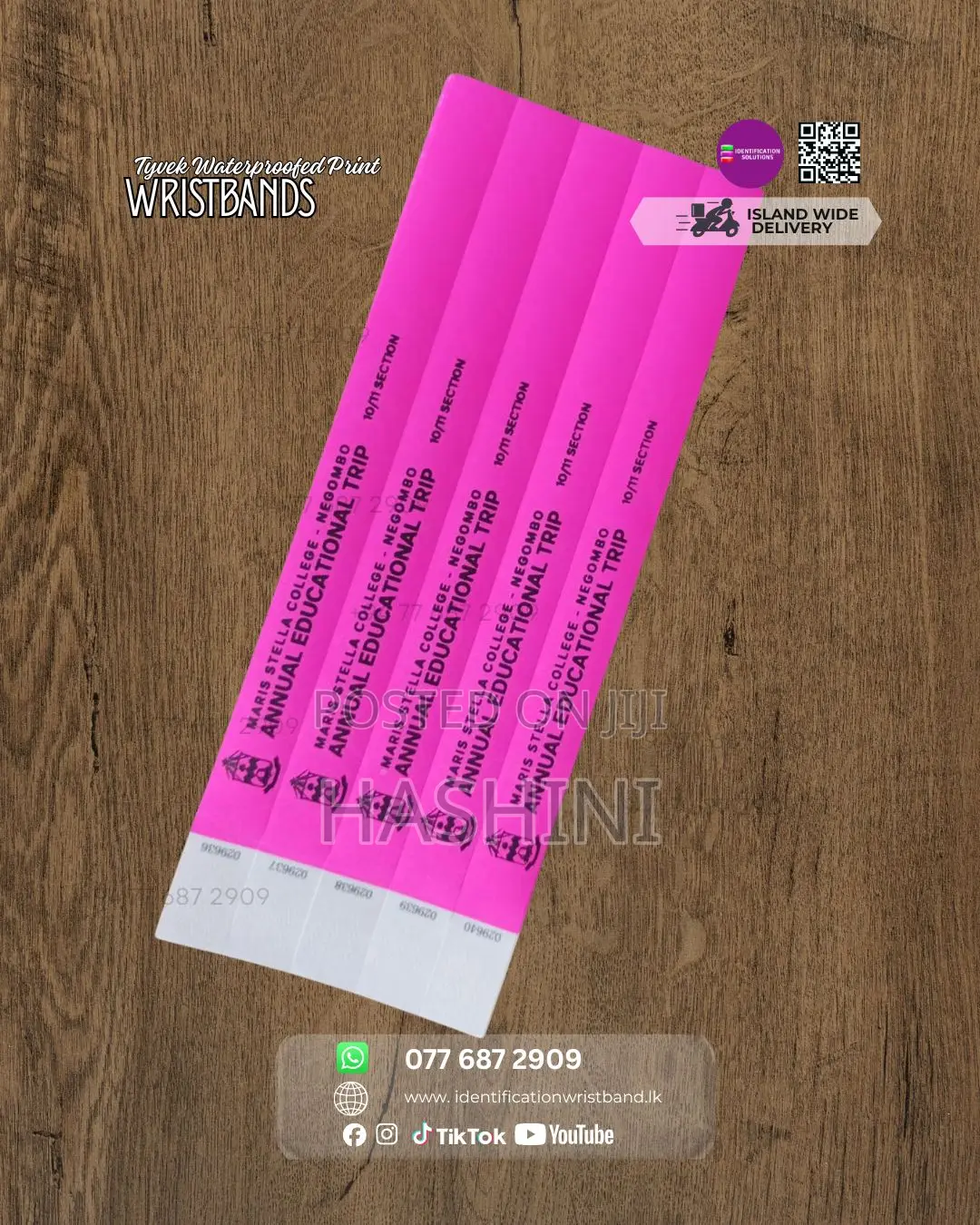 Waterproof Tyvek Printed