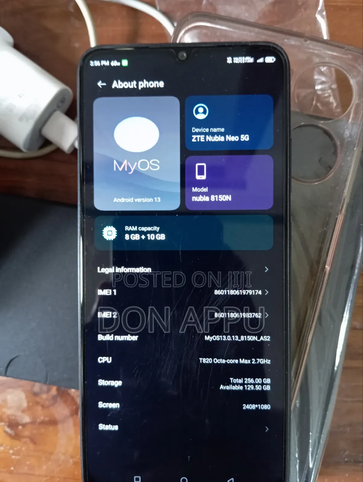 ZTE nubia Neo 256 GB Yellow