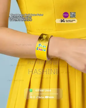 Full Color Tyvek Wristband