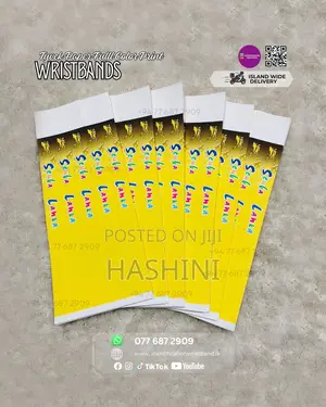 Full Color Tyvek Wristband