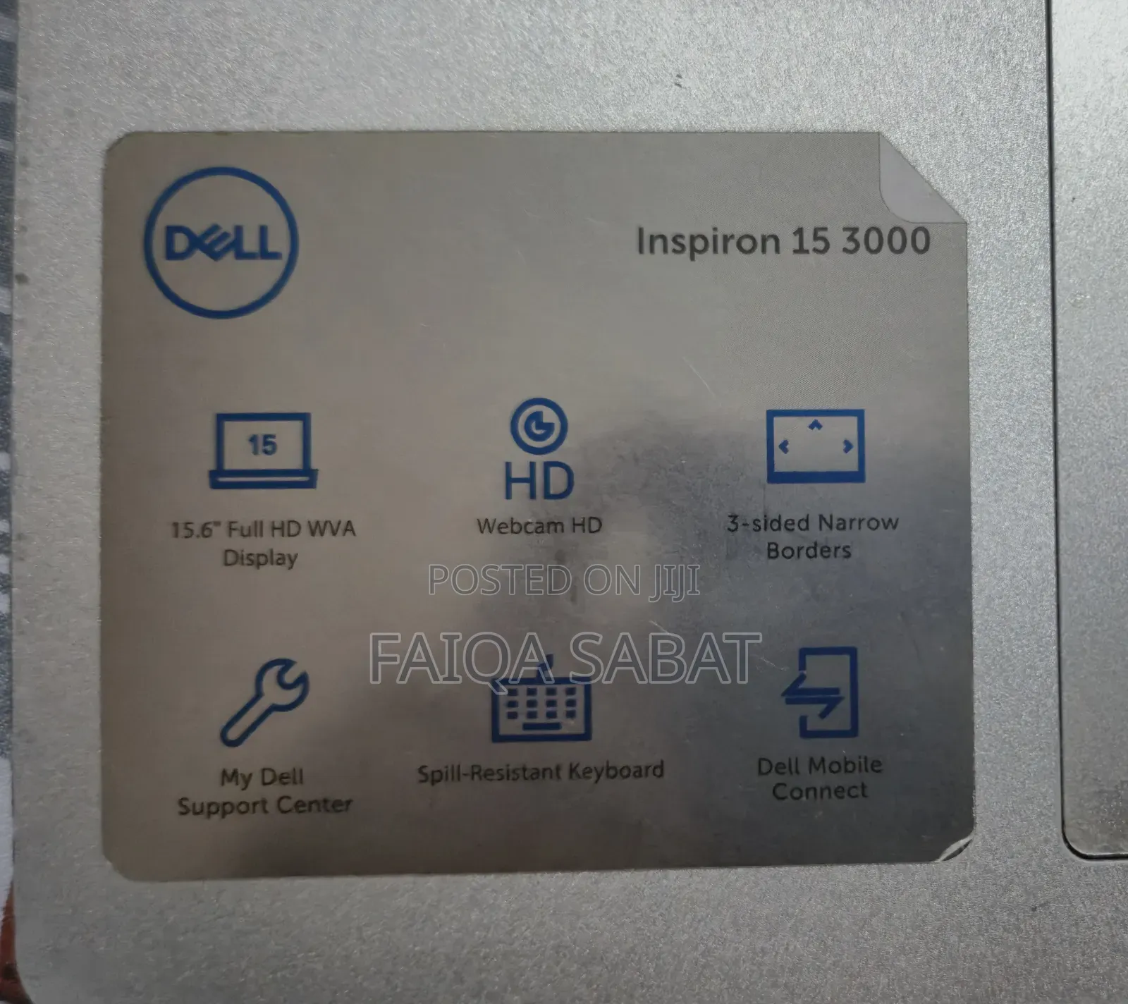 Laptop Dell Inspiron 15 3000 8GB Nvidia SSD 1T