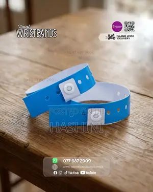 Vinyl Wristbands Lanka – High Quality Island Wide Delivery!