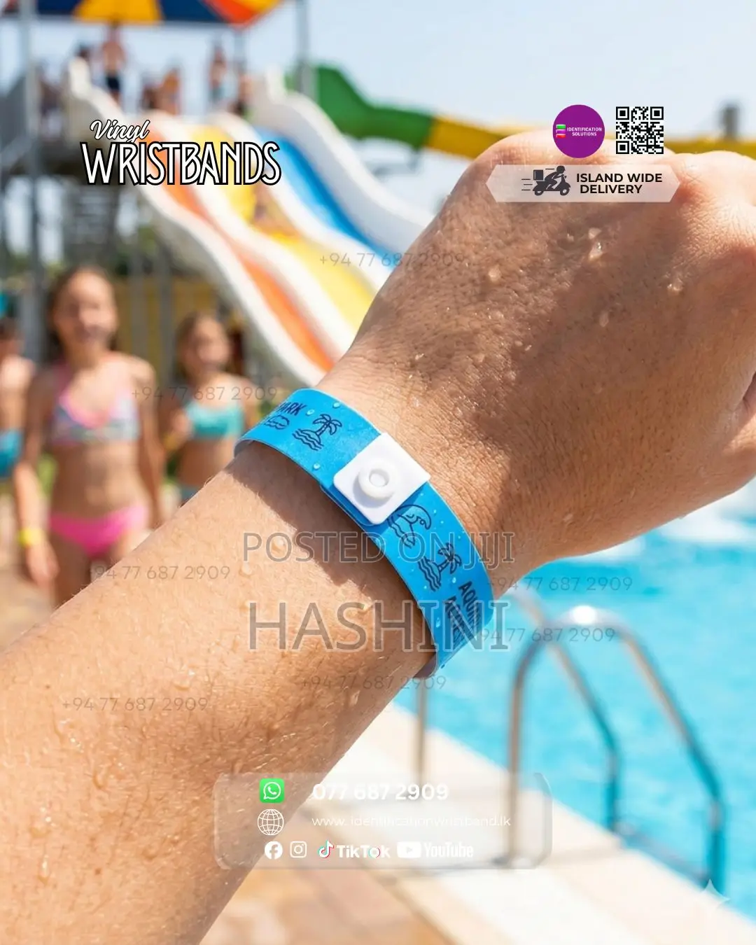 Vinyl Wristbands Lanka – High Quality Island Wide Delivery!