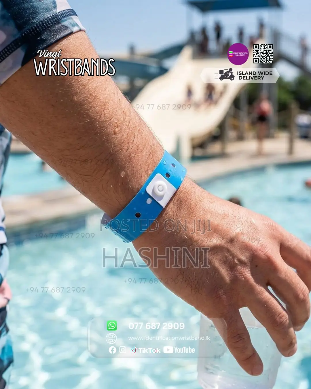 Vinyl Wristbands Lanka – High Quality Island Wide Delivery!