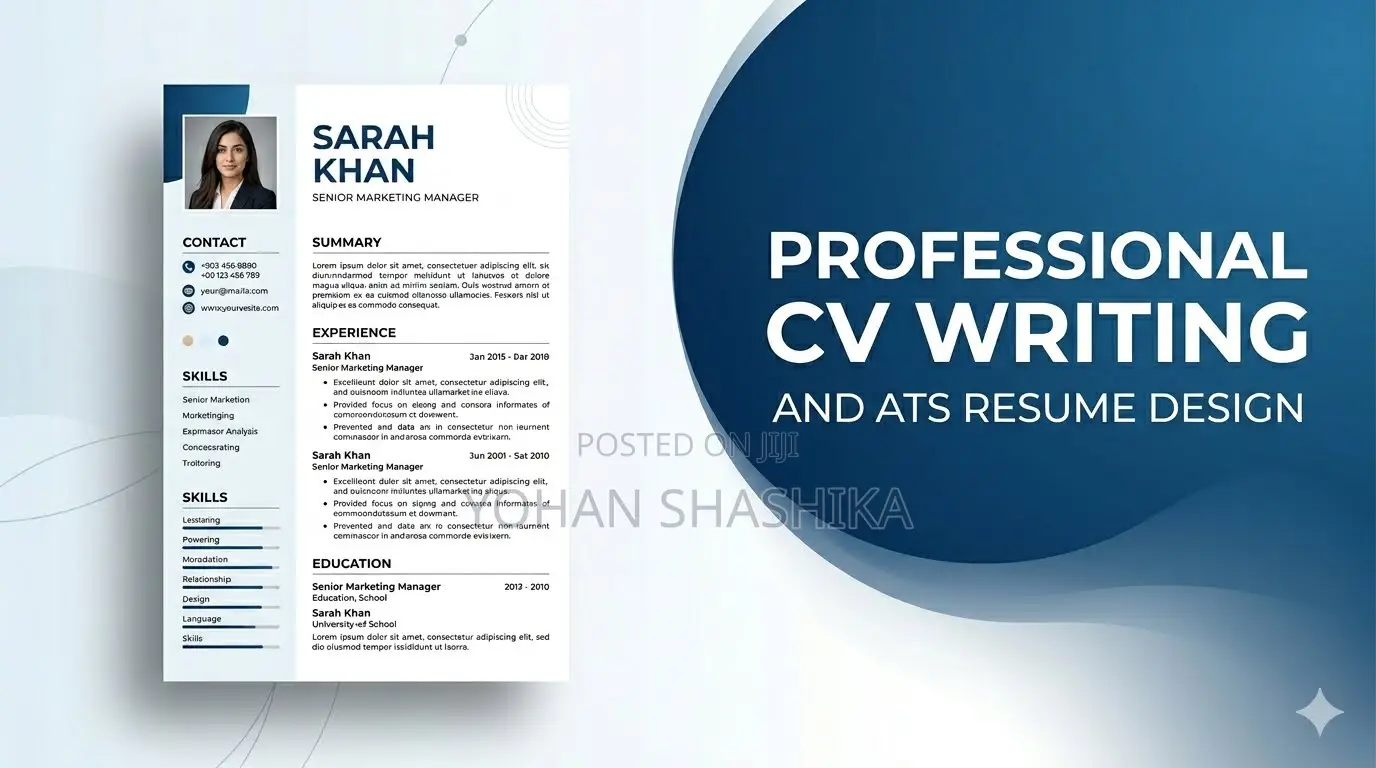 Professional Cv Writing and Ats Resume Design Service - Kandana