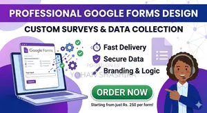 Online Google Form Design and Survey Creation Service