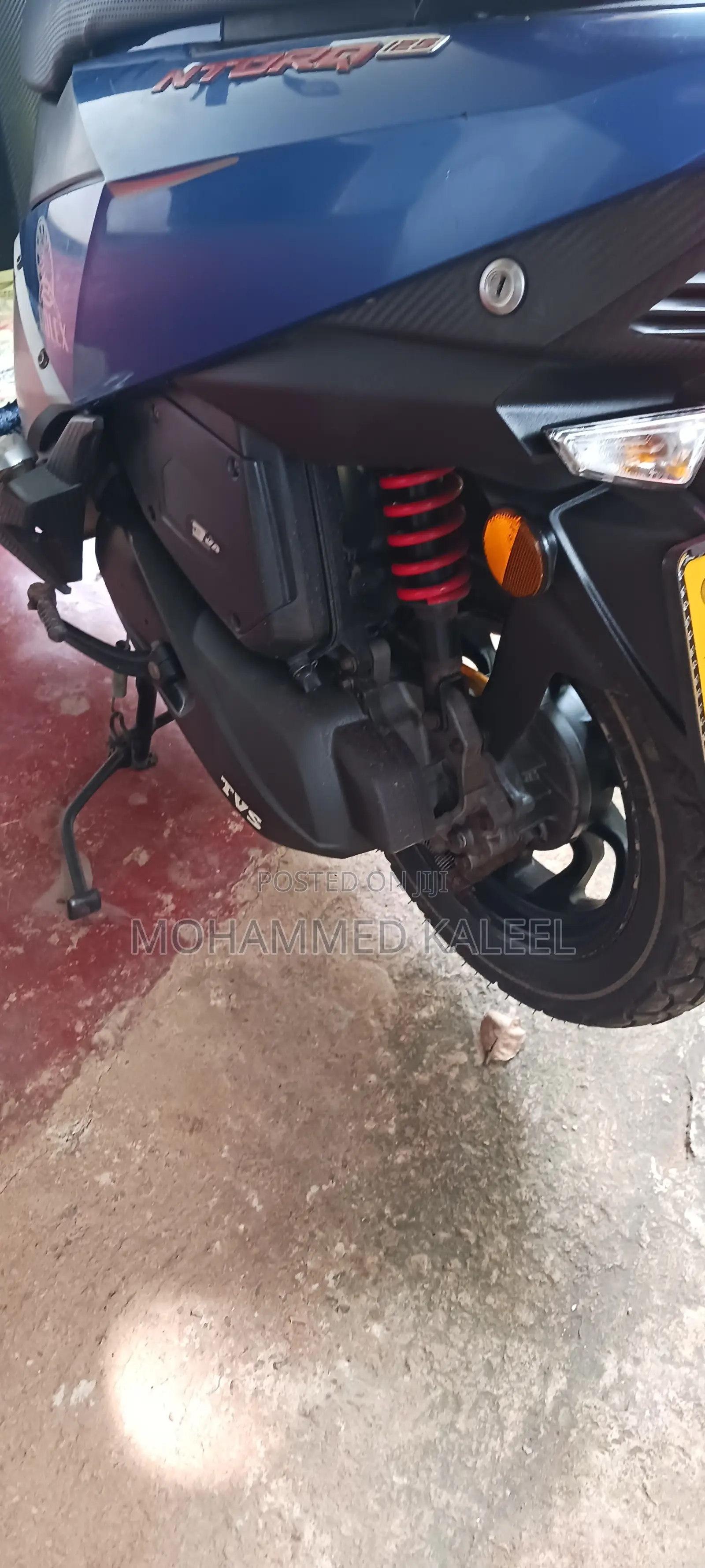 TVS HLX 125 2019 Blue