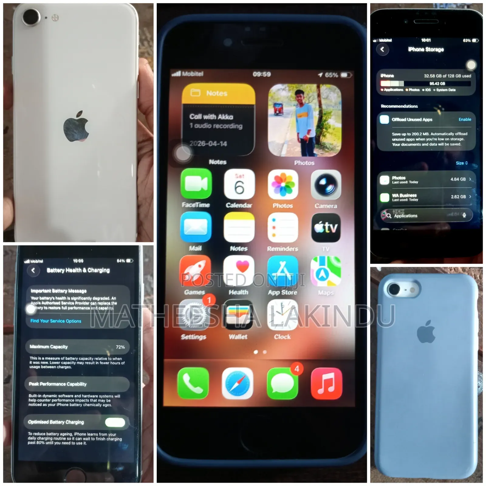 Apple iPhone SE (2022) 128 GB White