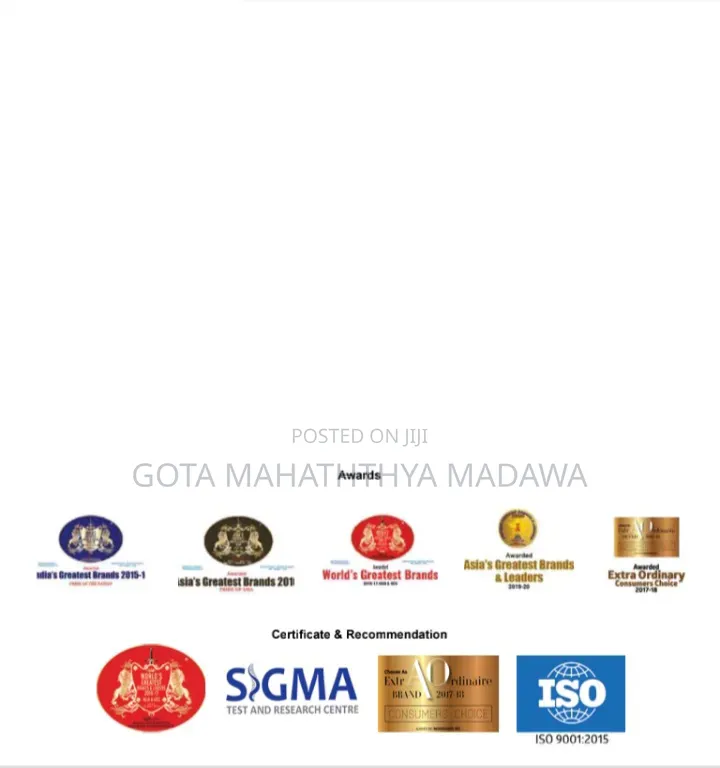 Water Purifiers (වතුර පෙරහන් යන්ත්‍ර )