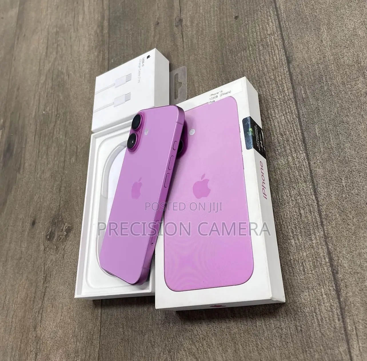 New Apple iPhone 16 256 GB Pink