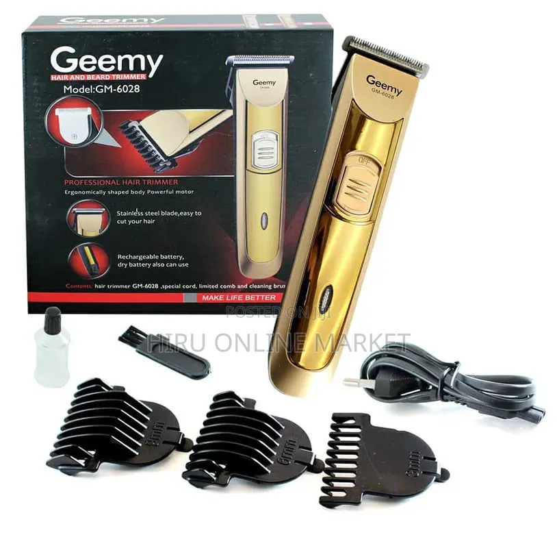Geemy Professional Hair Trimmer ( Gm - 6028 )