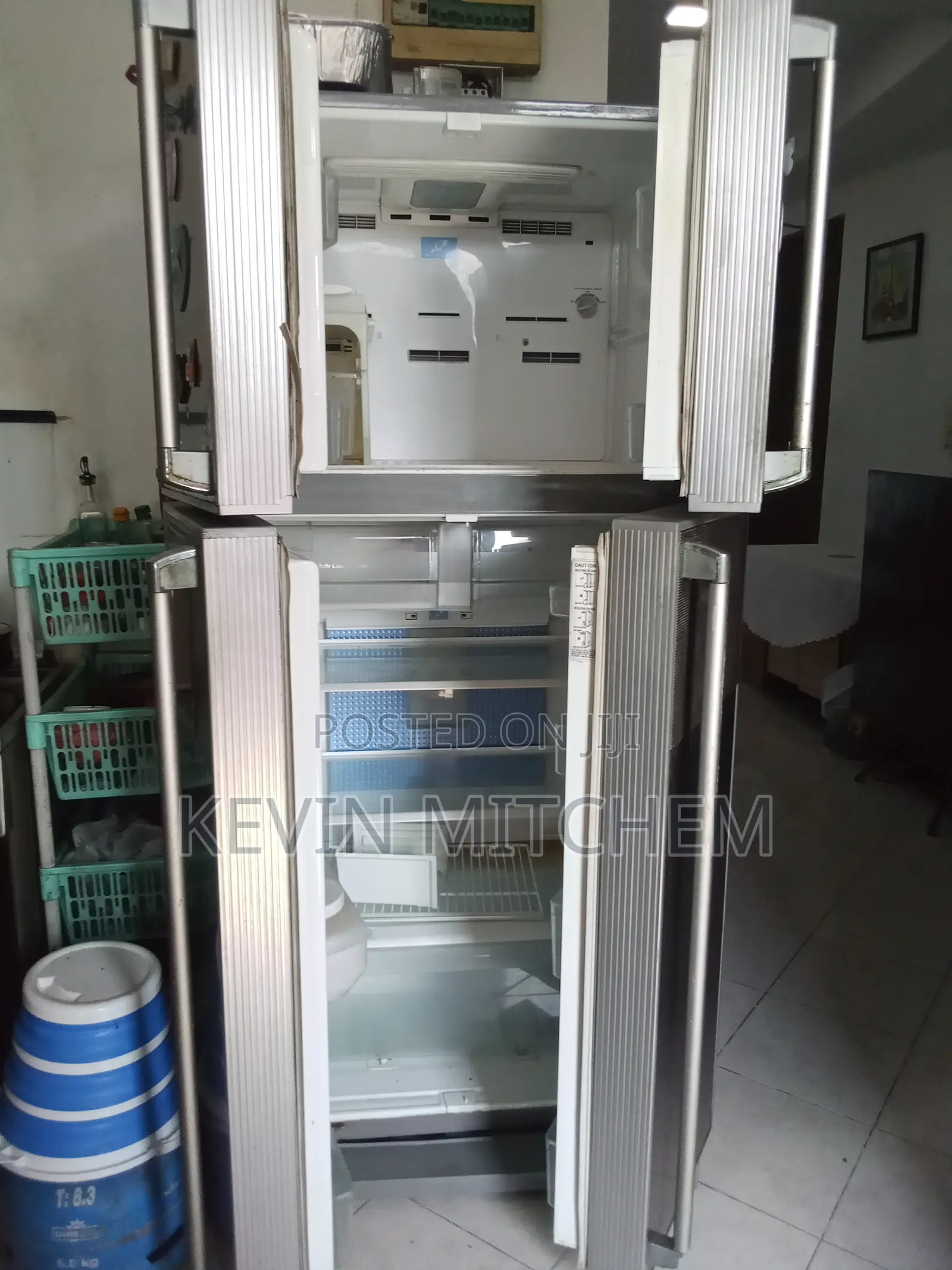 Hitachi Used 4 Door Inverter Fridge With Water Dispenser Option.
