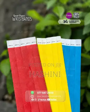 Tyvek Wristbands