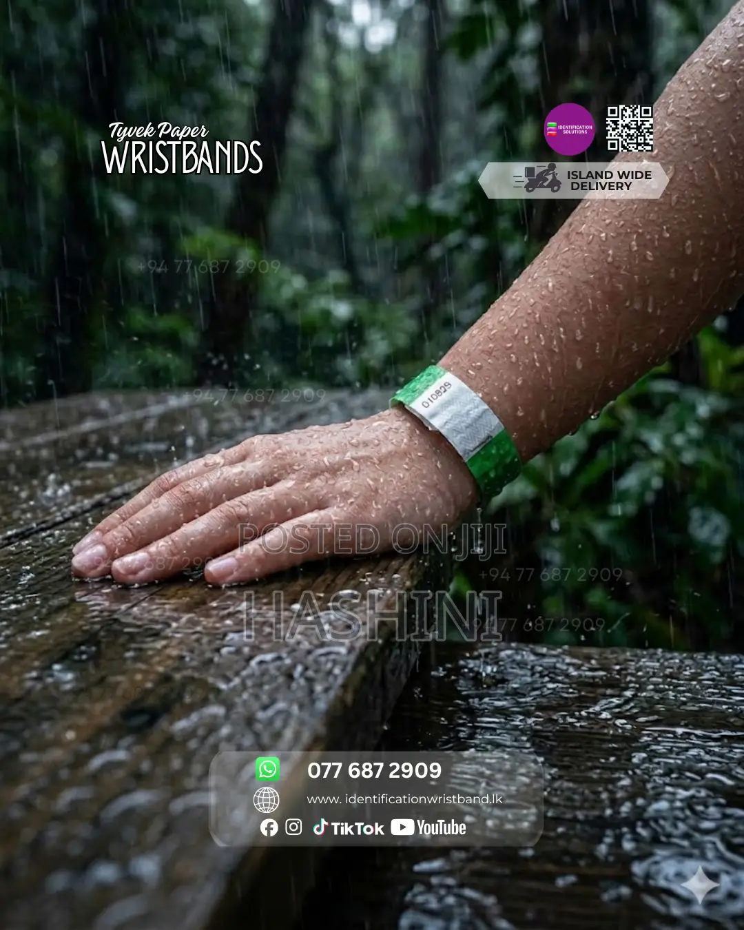 Tyvek Wristbands
