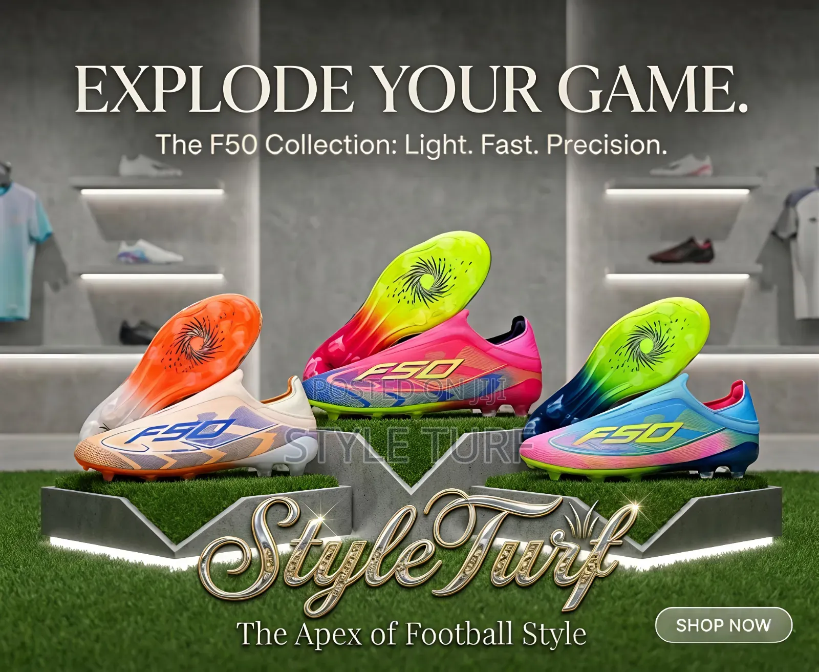 Men's Premium Imported Football Boots