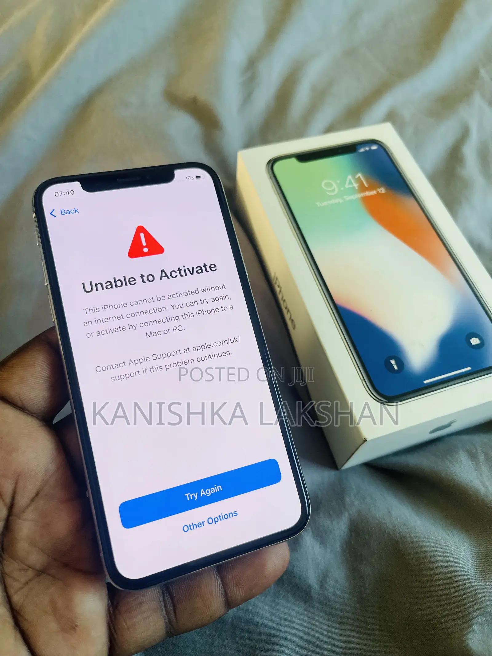 Apple iPhone X 256 GB White