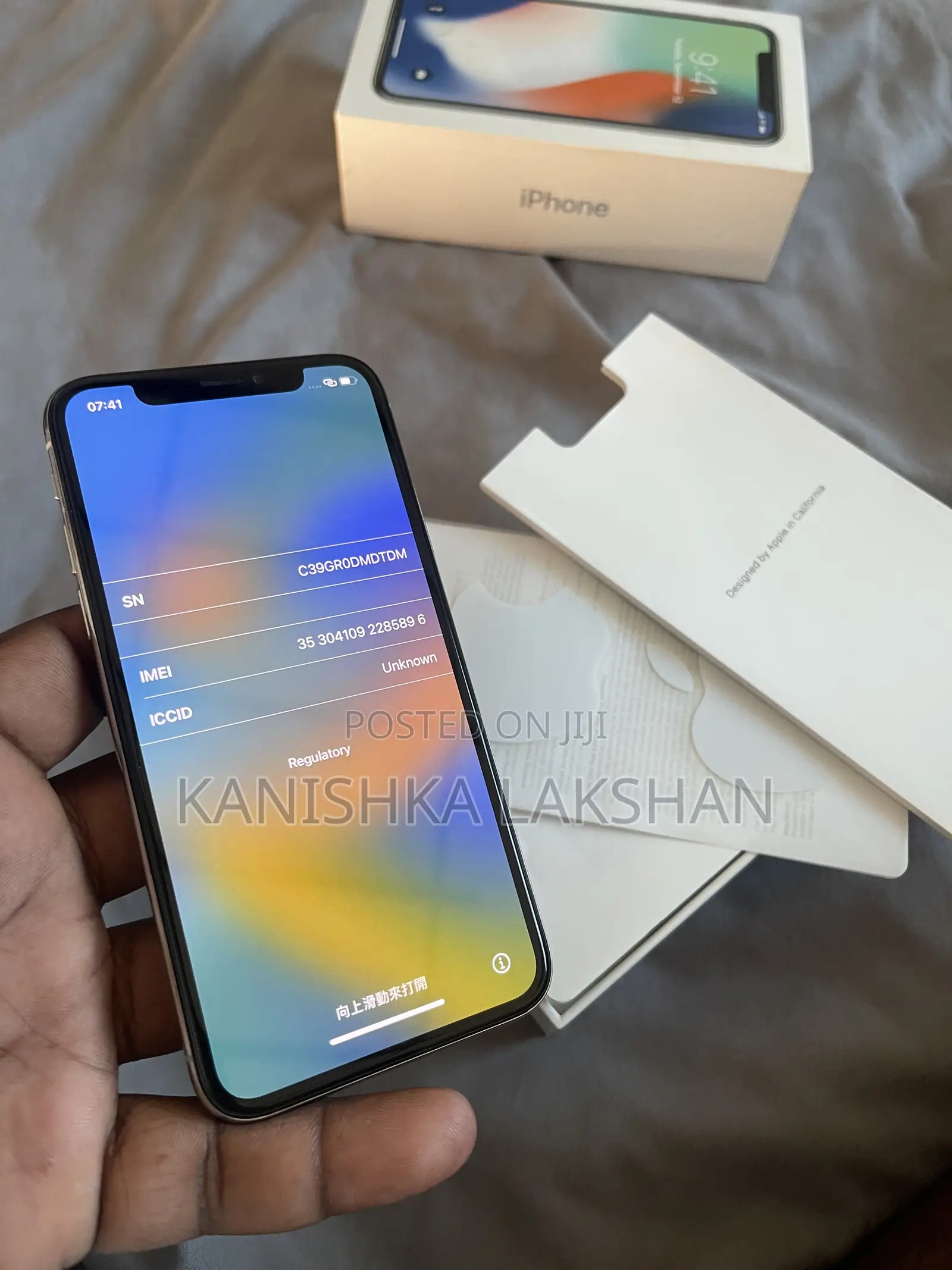 Apple iPhone X 256 GB White