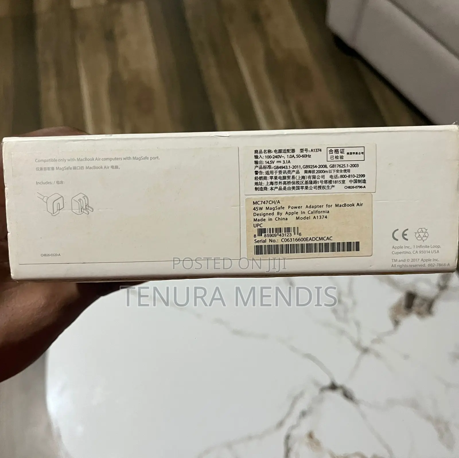 Apple 45w Magsafe Power Adapter Magsafe 1