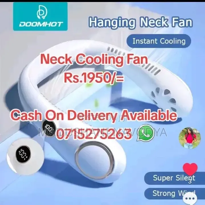 Neck Cooling Fan