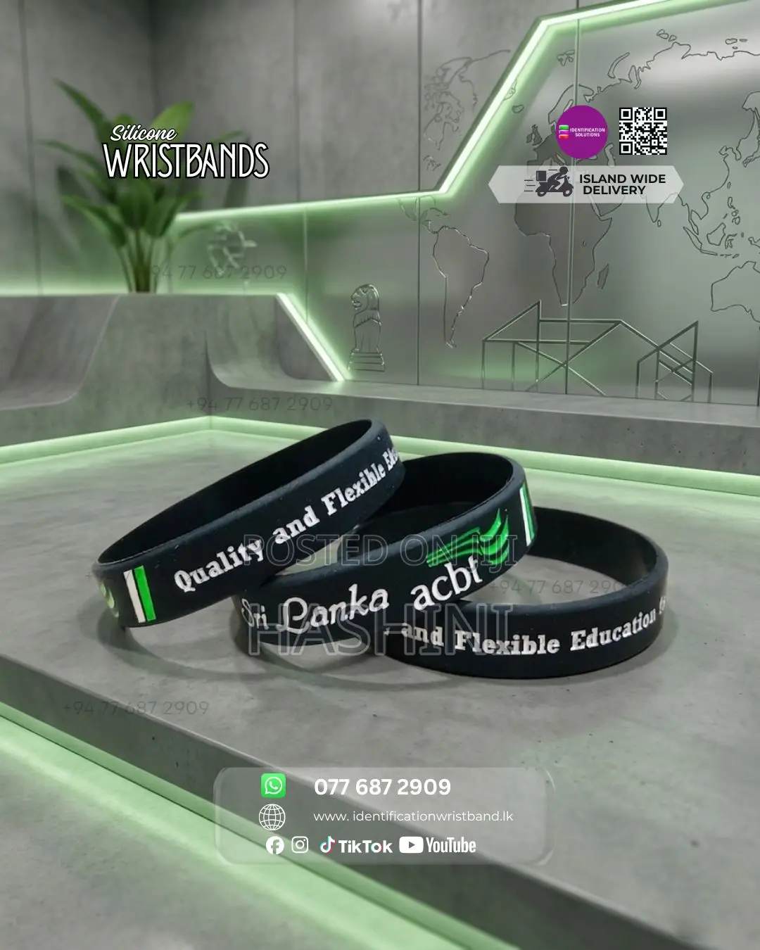 Wristbands Customized Just for You.