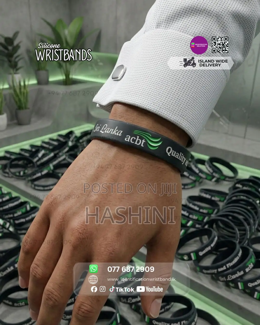 Wristbands Customized Just for You.