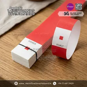 100% Waterproof Synthetic Wristbands!