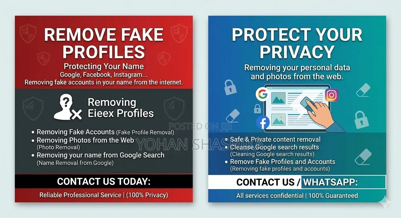 Internet/Google Content Removal Service