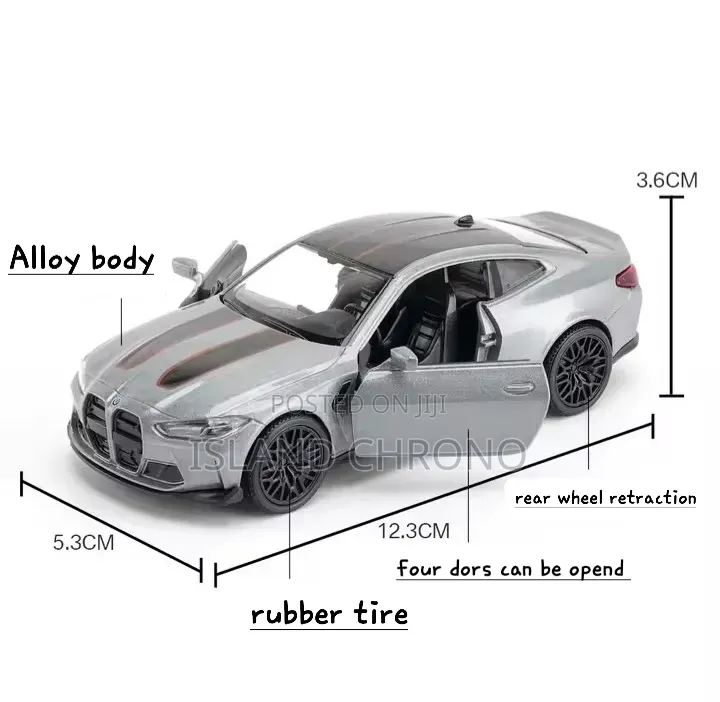 BMW M4 Coupe Diecast 1:43 Scale Model Car - Brand New