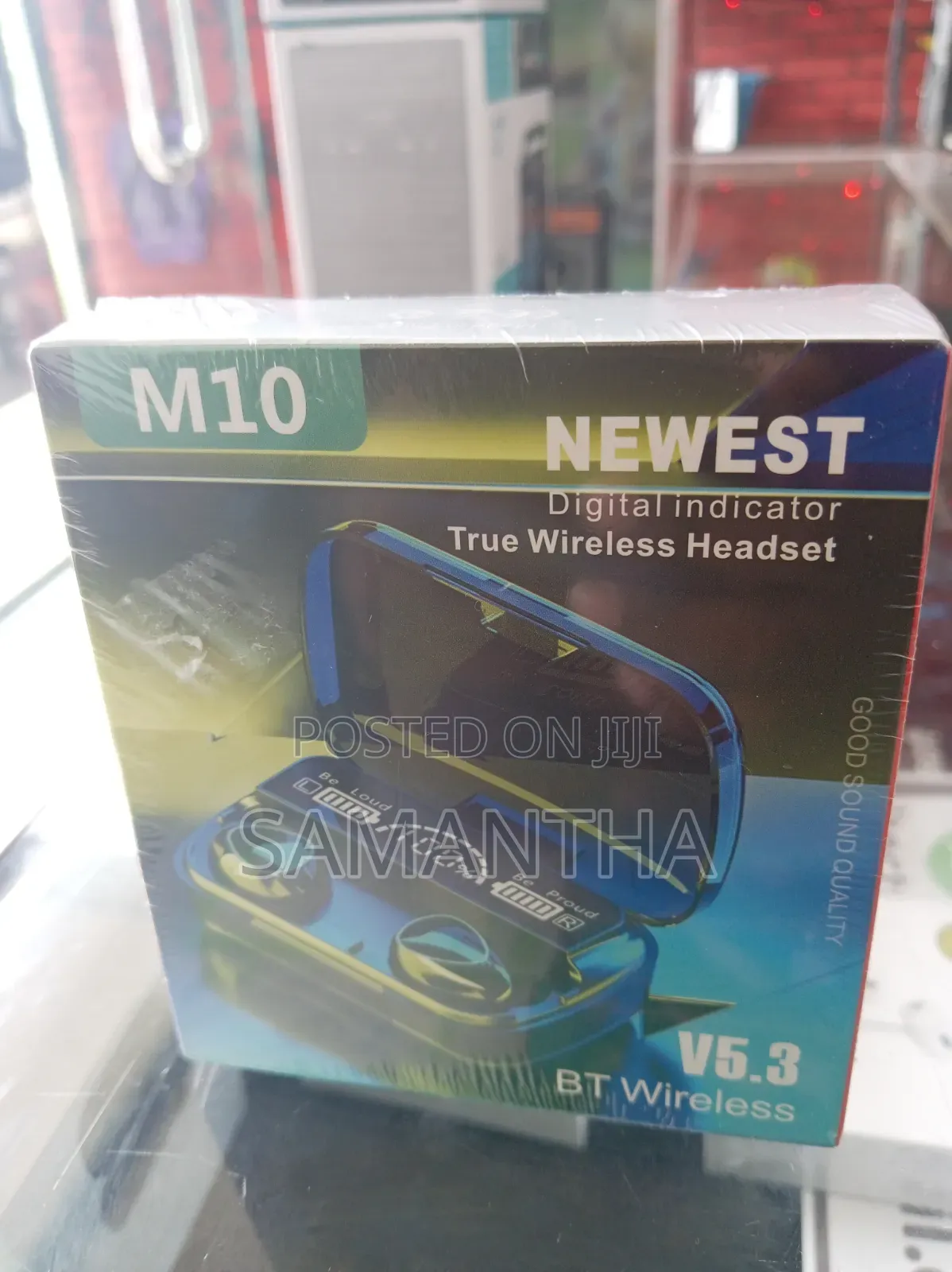 M10 Newest Digital Indicater True Wireless Head Set