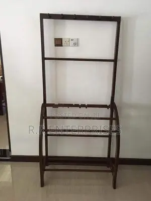 Wooden Towel Rack