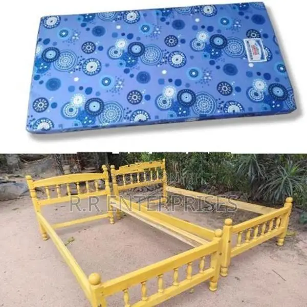 Bed with Mattress 6x3