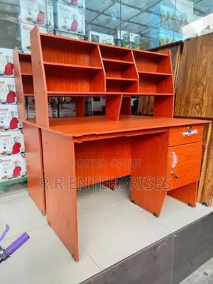 Rack Large Writing Table Melamine