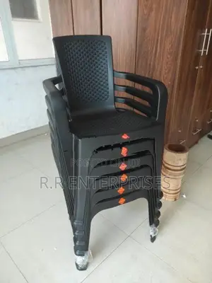 Phoenix Black Color Chair 6