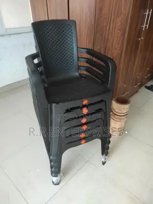 Phoenix Black Color Chair 6