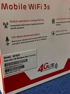 Mobilink Unlock Pocket Router 3G / 4G 150MBPS
