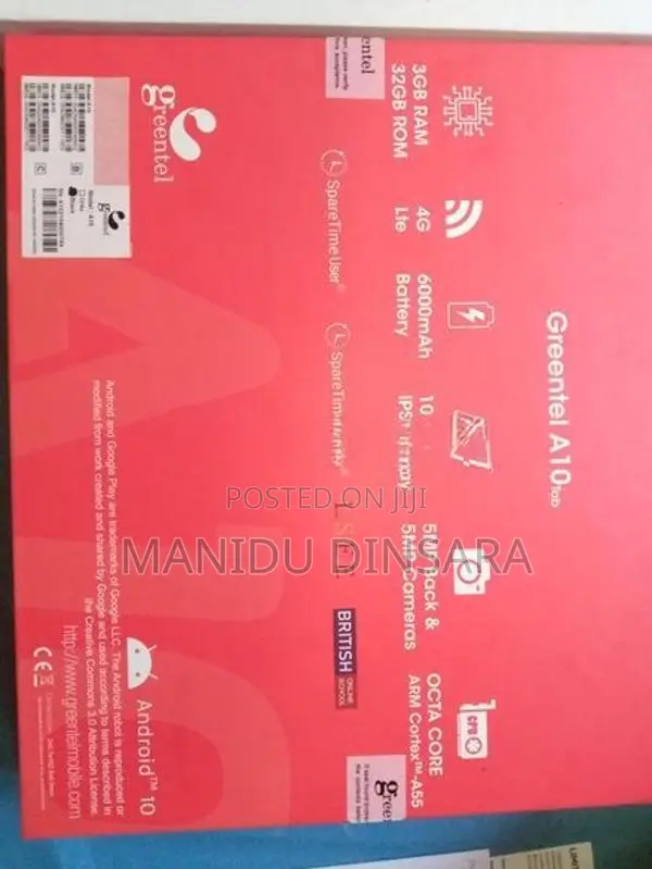 Greentel Tab A10 (Used)
