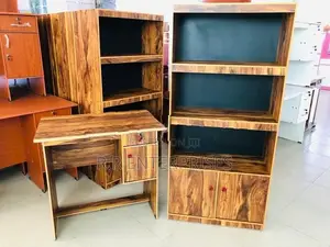 New Modern Melamine M Table with Book Rack