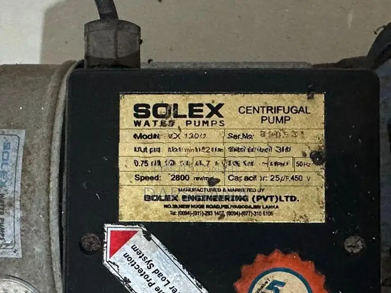 Solex Hp-01 Water Pump