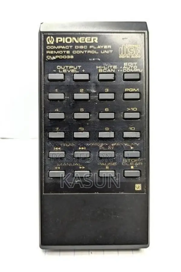 Remote Pioneer CU-P0038