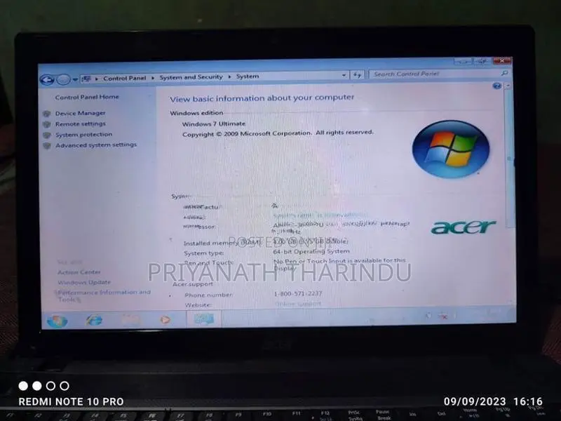 Acer Laptop