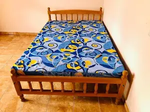 New Actonia Double Bed and Dl Mattresses 6*4 Ft