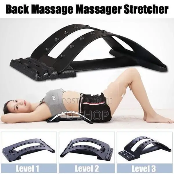 New Magic Back Massager Stretcher Lumbar Support
