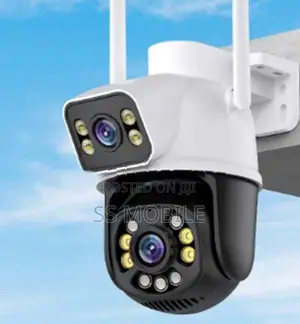 8MP PTZ Dual Lens Wifi AI Motion Tracking Camera