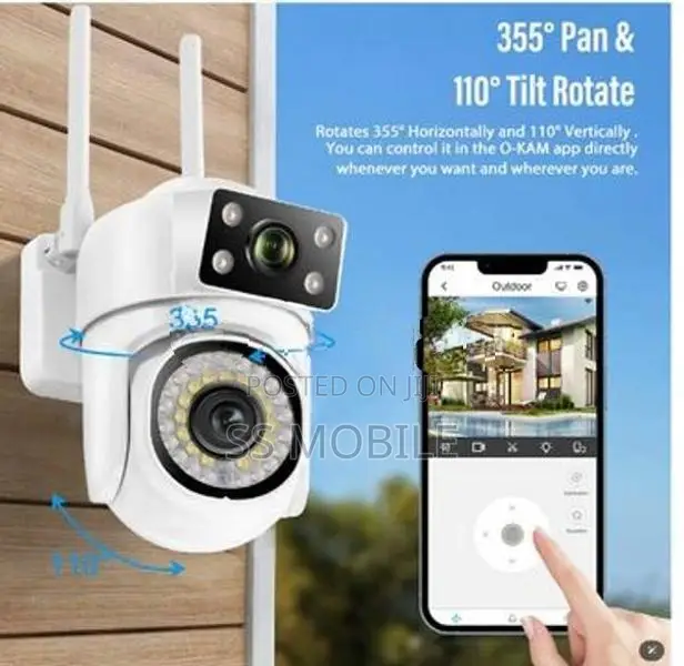 Wifi Motion Tracking Color Night Vision CCTV Camera