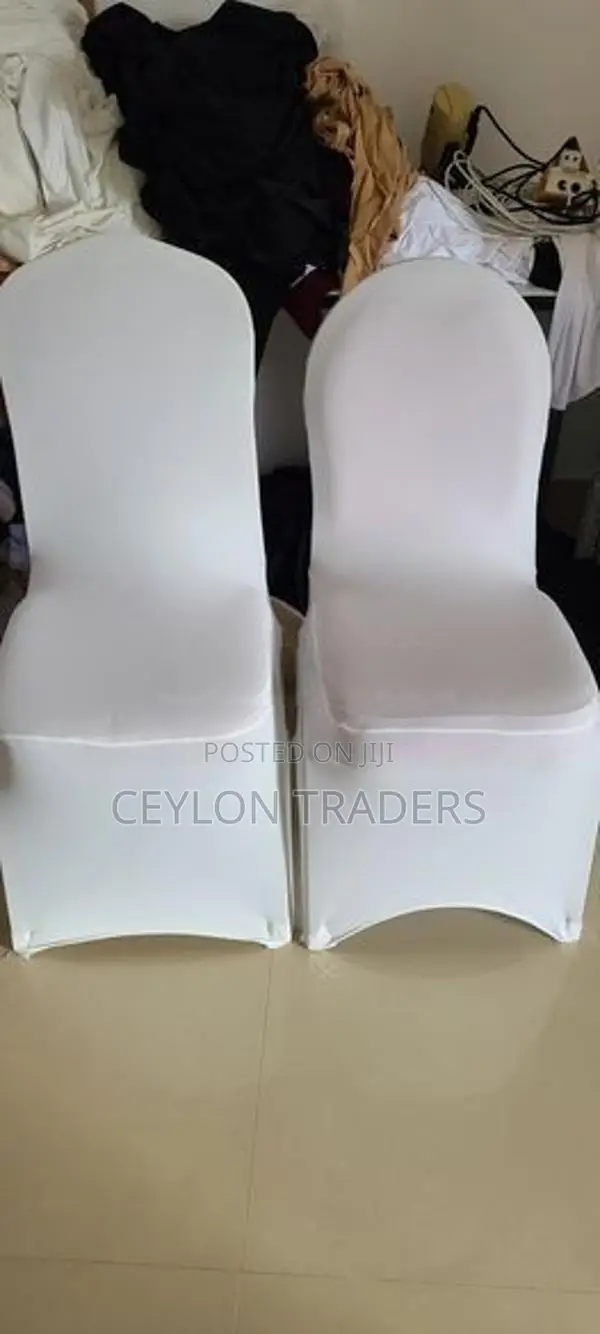 Banquet Chair Spandex Covers White